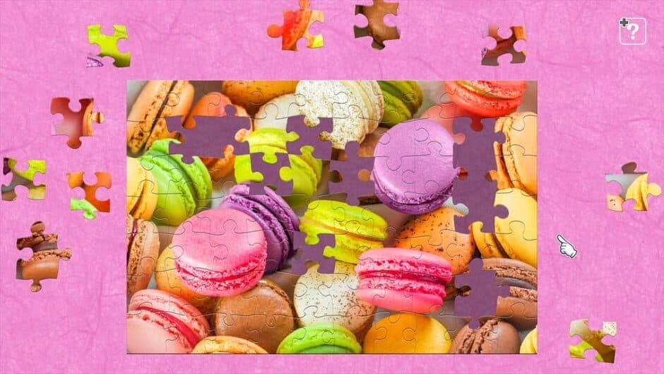 Скриншот 1 из Jigsaw Masterpieces: Colorful Sweets