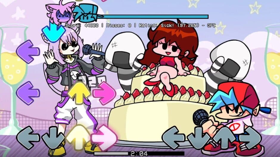 Скриншот 1 из Friday Night Funkin': Vs. Nekomata Okayu