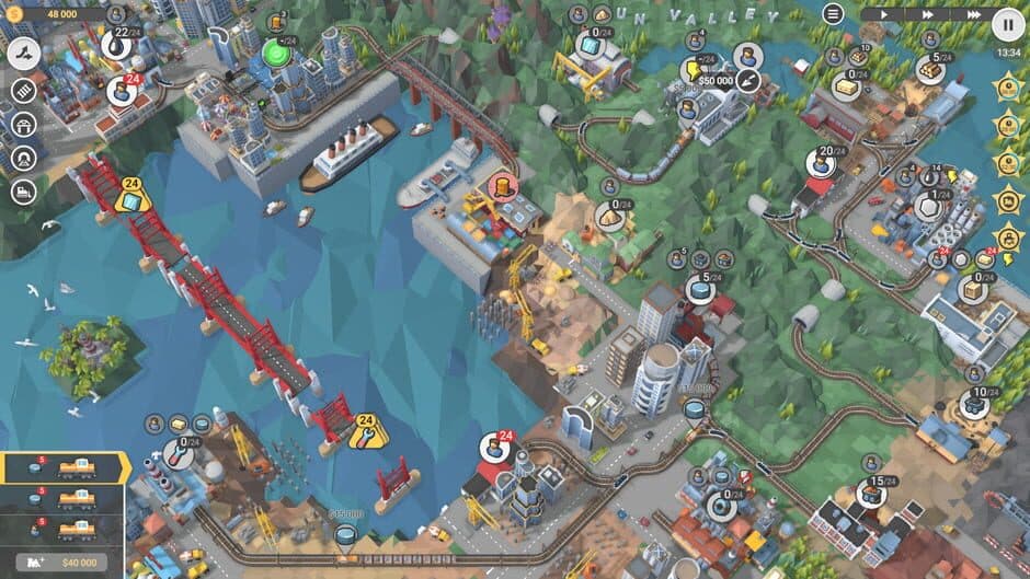 Скриншот 1 из Train Valley 2: Workshop Gems - Sapphire