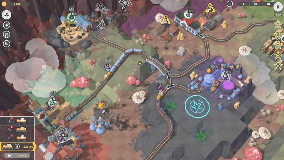 Скриншот 2 из Train Valley 2: Workshop Gems - Sapphire