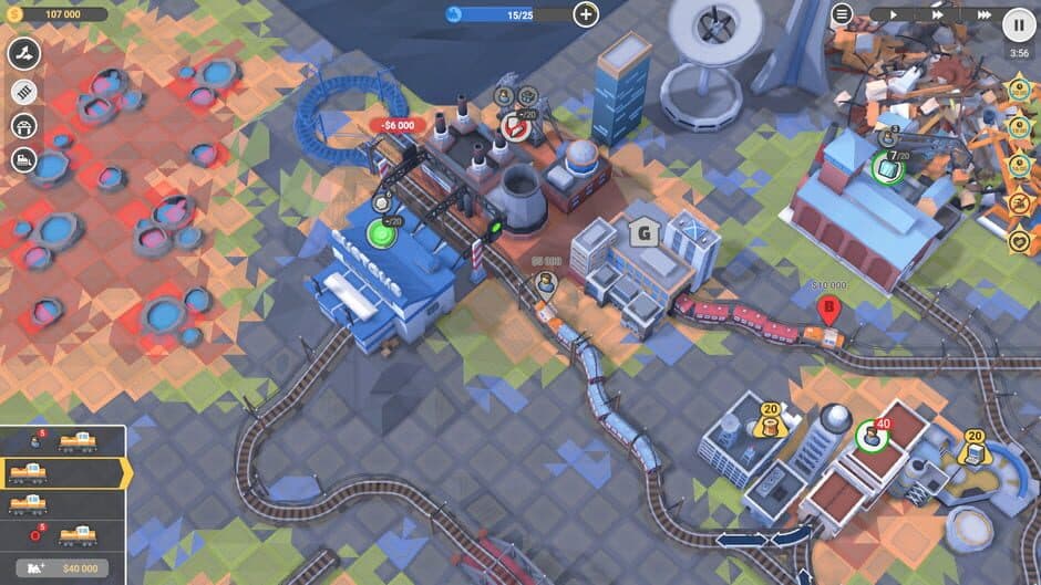 Скриншот 5 из Train Valley 2: Workshop Gems - Sapphire