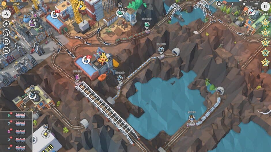 Скриншот 7 из Train Valley 2: Workshop Gems - Sapphire