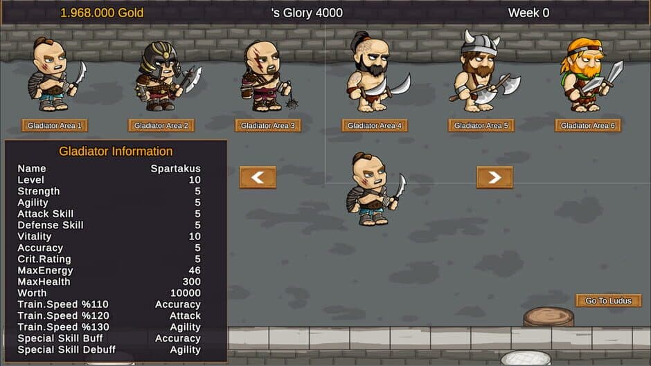 Скриншот 2 из Gladiators and Glory