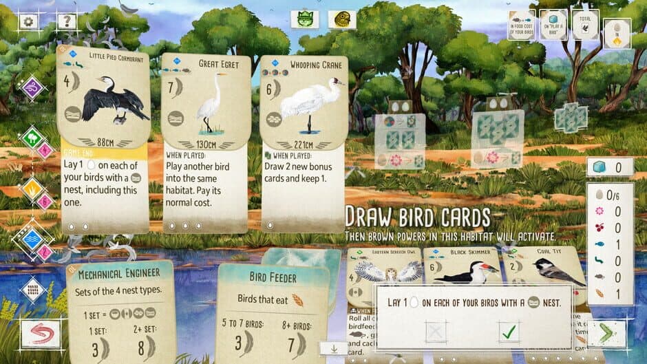 Скриншот 3 из Wingspan: Oceania Expansion