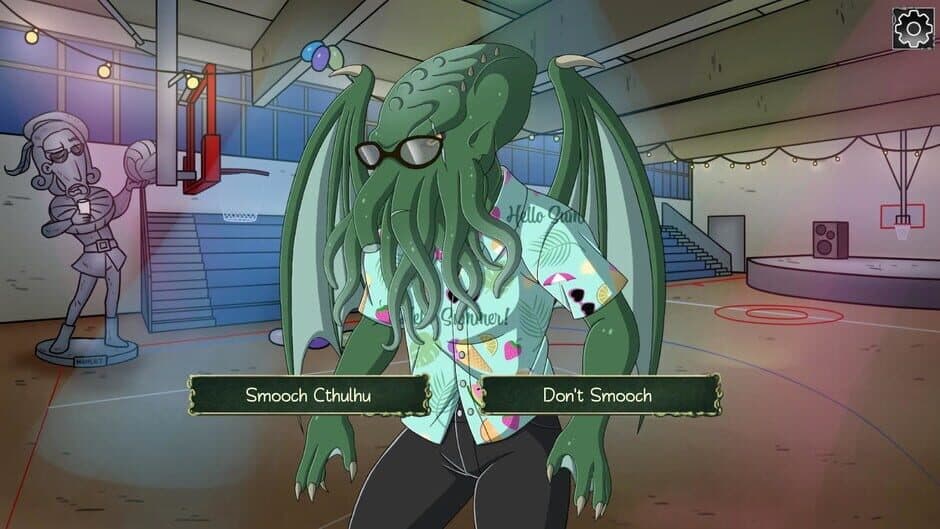 Скриншот 1 из Tentacle Prawn: (Actually) A Cthulhu Dating Sim