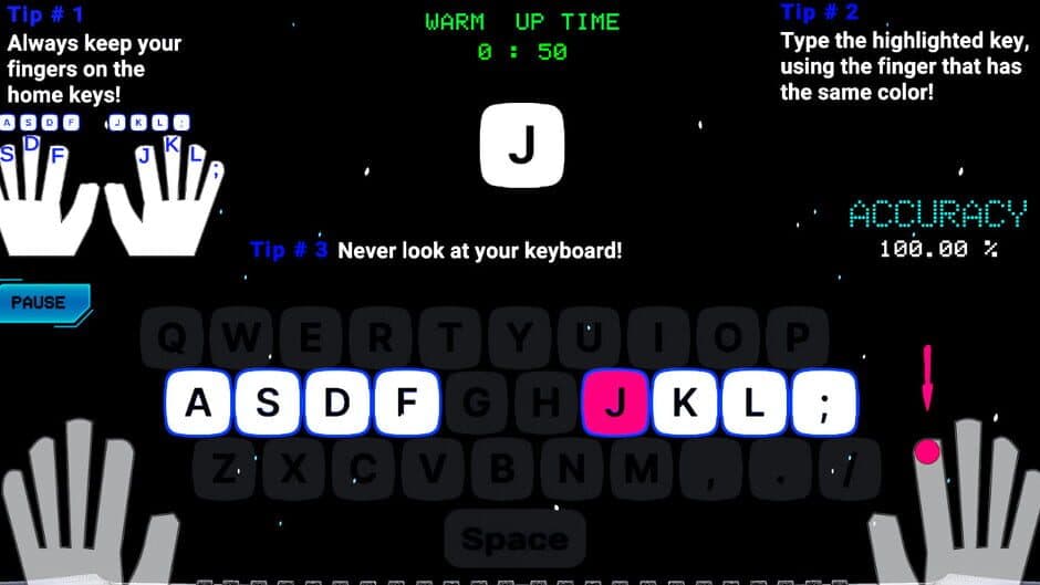 Скриншот 3 из S.T.A.R: Space Typing Action Rangers