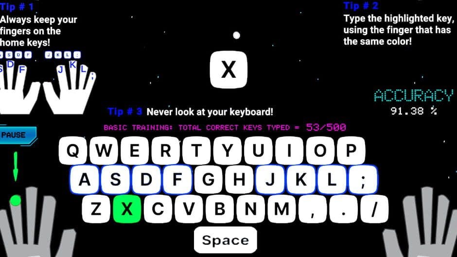 Скриншот 2 из S.T.A.R: Space Typing Action Rangers