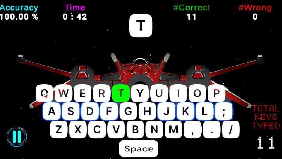 Скриншот 1 из S.T.A.R: Space Typing Action Rangers