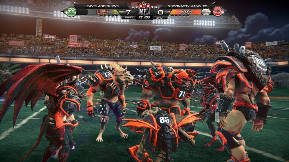 Скриншот 11 из Mutant Football League: Sinsonasty Mangles
