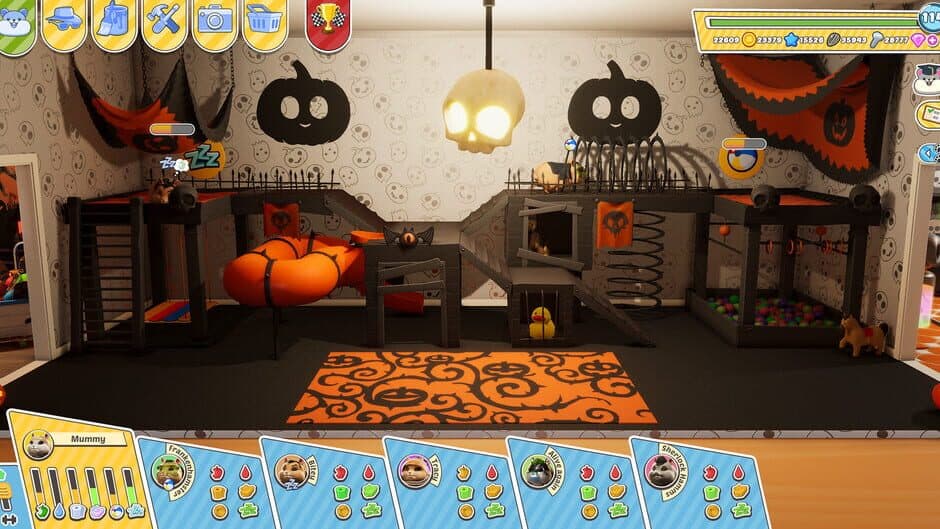 Скриншот 1 из Hamster Playground: Spooky Hamster House