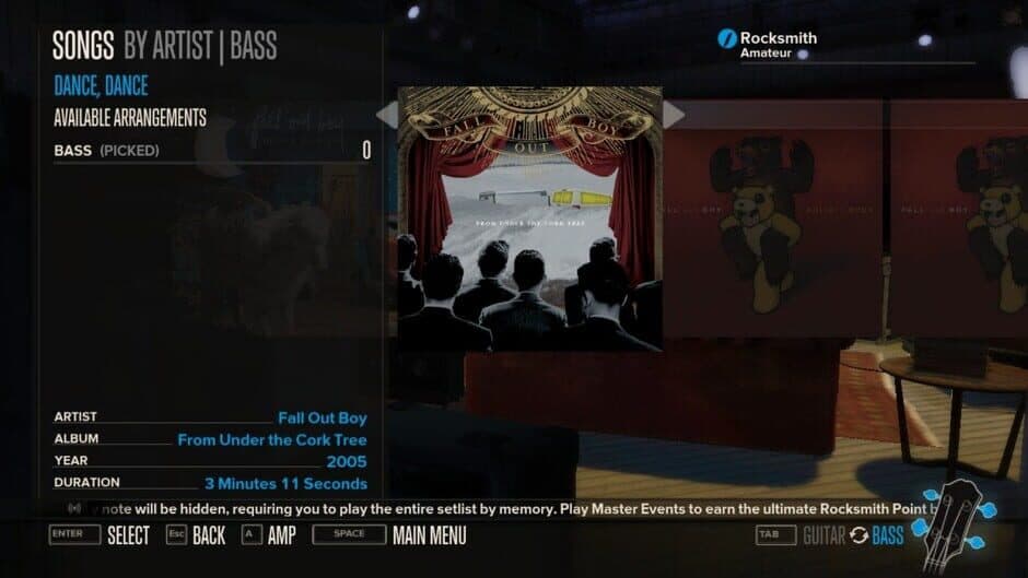 Скриншот 2 из Rocksmith: Fall Out Boy Song-Pack