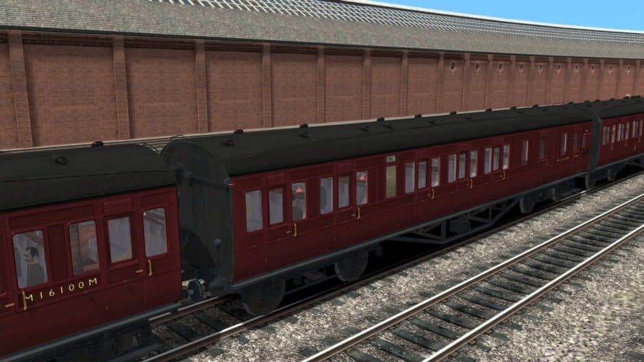 Скриншот 3 из TS Marketplace: LMS Period 1 Non-Corridor Coach Pack BR Crimson
