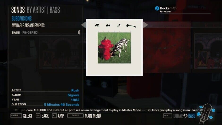 Скриншот 3 из Rocksmith: Rush 5-Song Pack