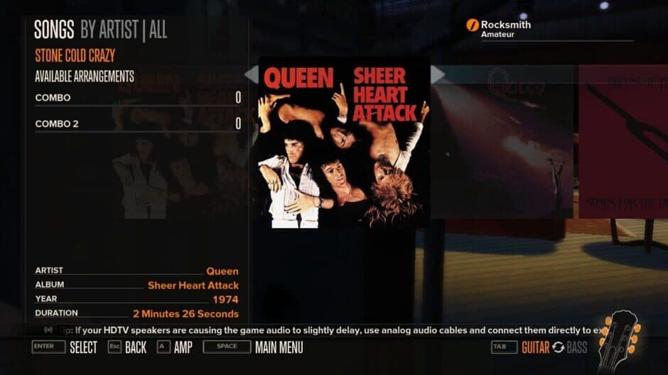 Скриншот 1 из Rocksmith: Queen 5-Song Pack
