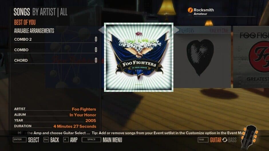 Скриншот 5 из Rocksmith: Foo Fighters - Song Pack
