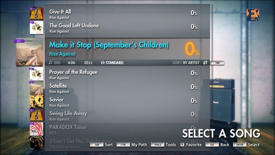 Скриншот 9 из Rocksmith 2014: Rise Against Song Pack