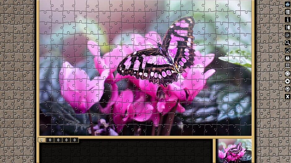 Скриншот 1 из Pixel Puzzles Traditional Jigsaws: Pack - Butterflies