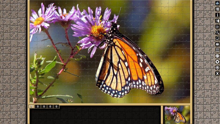 Скриншот 2 из Pixel Puzzles Traditional Jigsaws: Pack - Butterflies