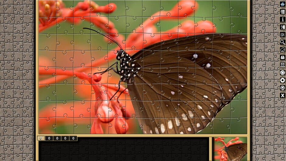 Скриншот 3 из Pixel Puzzles Traditional Jigsaws: Pack - Butterflies