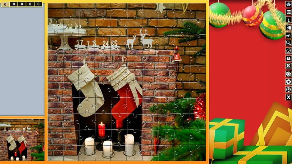 Скриншот 1 из Pixel Puzzles Traditional Jigsaws: Pack - Christmas 2