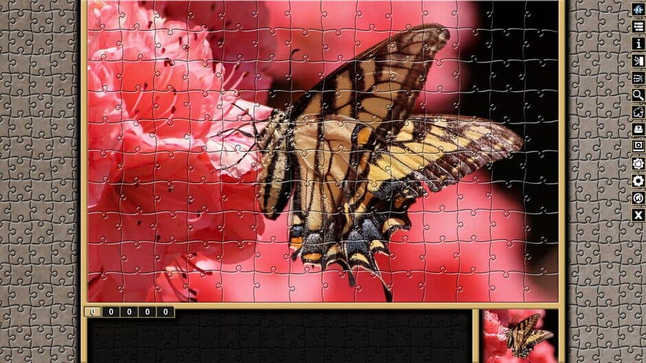 Скриншот 4 из Pixel Puzzles Traditional Jigsaws: Pack - Butterflies