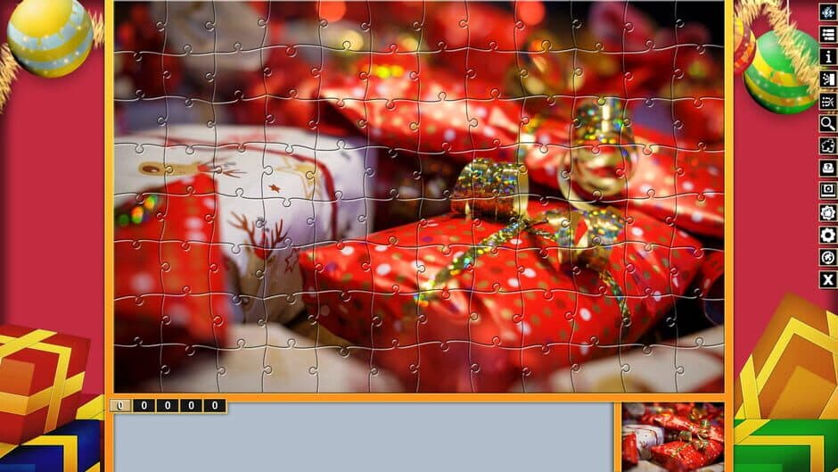 Скриншот 6 из Pixel Puzzles Traditional Jigsaws: Pack - Christmas 2