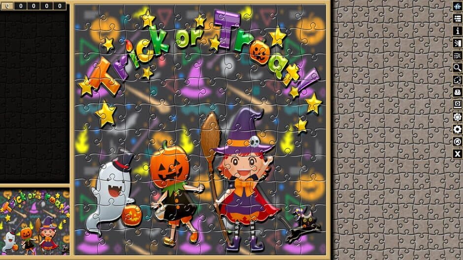 Скриншот 6 из Pixel Puzzles Traditional Jigsaws: Pack - Halloween
