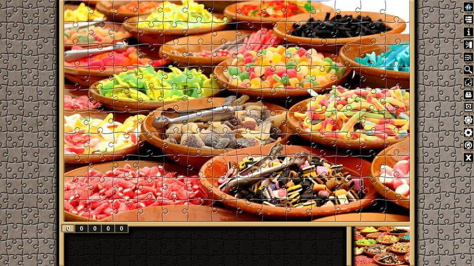 Скриншот 9 из Pixel Puzzles Traditional Jigsaws: Pack - Candy