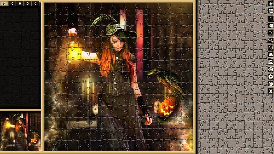 Скриншот 9 из Pixel Puzzles Traditional Jigsaws: Pack - Halloween
