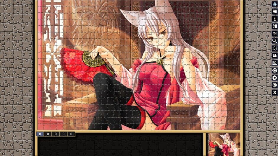 Скриншот 6 из Pixel Puzzles: Illustrations & Anime - Jigsaw Pack: Neko