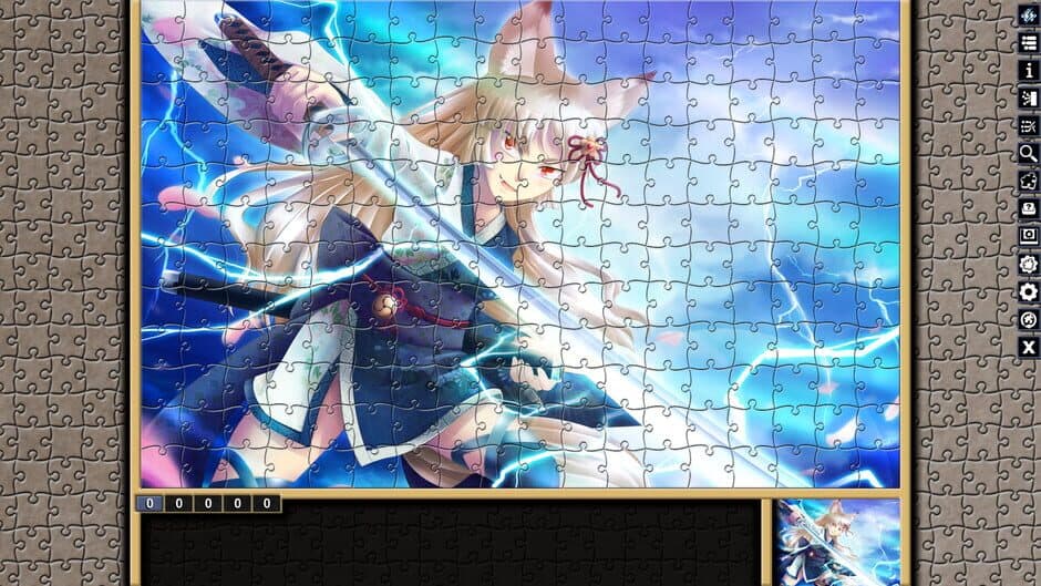 Скриншот 9 из Pixel Puzzles: Illustrations & Anime - Jigsaw Pack: Neko