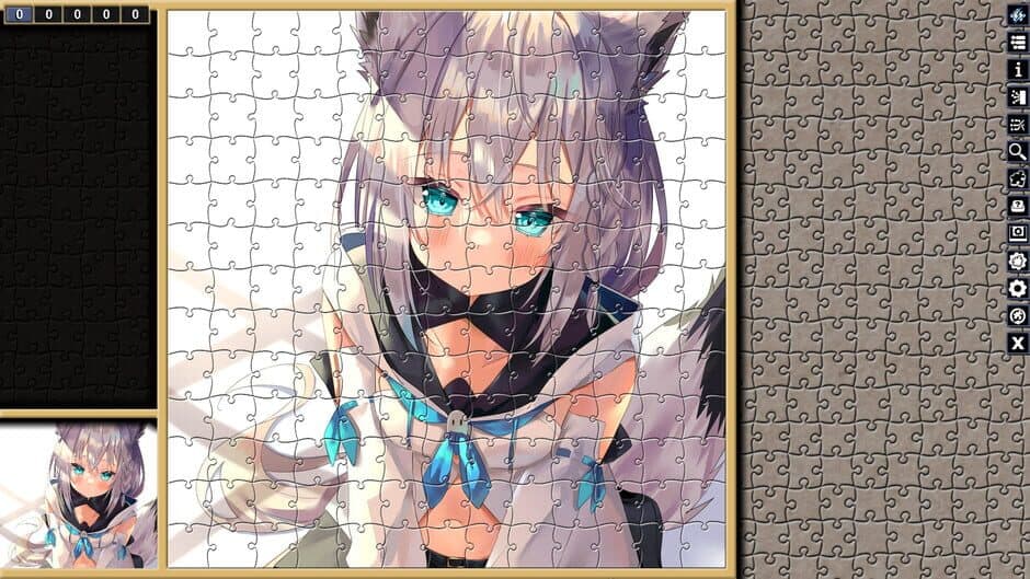 Скриншот 8 из Pixel Puzzles: Illustrations & Anime - Jigsaw Pack: Neko