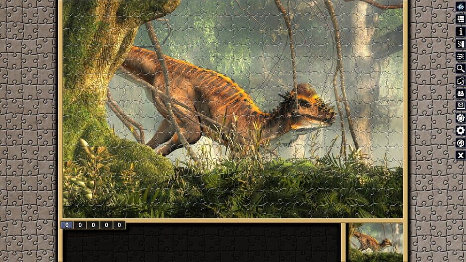 Скриншот 11 из Pixel Puzzles: Illustrations & Anime - Jigsaw Pack: Dinosaurs