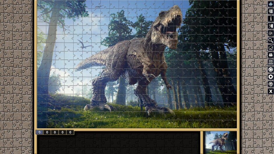 Скриншот 9 из Pixel Puzzles: Illustrations & Anime - Jigsaw Pack: Dinosaurs