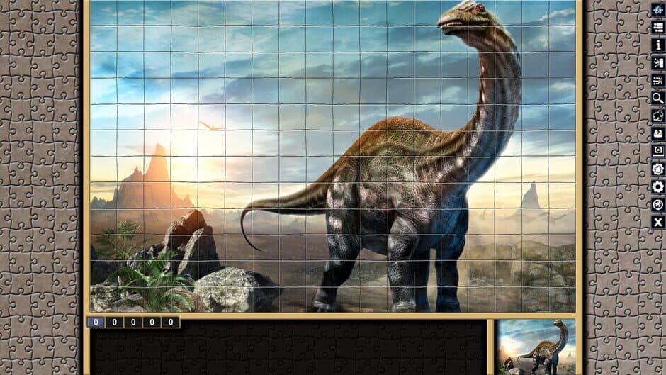 Скриншот 10 из Pixel Puzzles: Illustrations & Anime - Jigsaw Pack: Dinosaurs