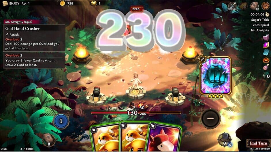Скриншот 2 из Overdungeon - Mr.Almighty (Card Pack)
