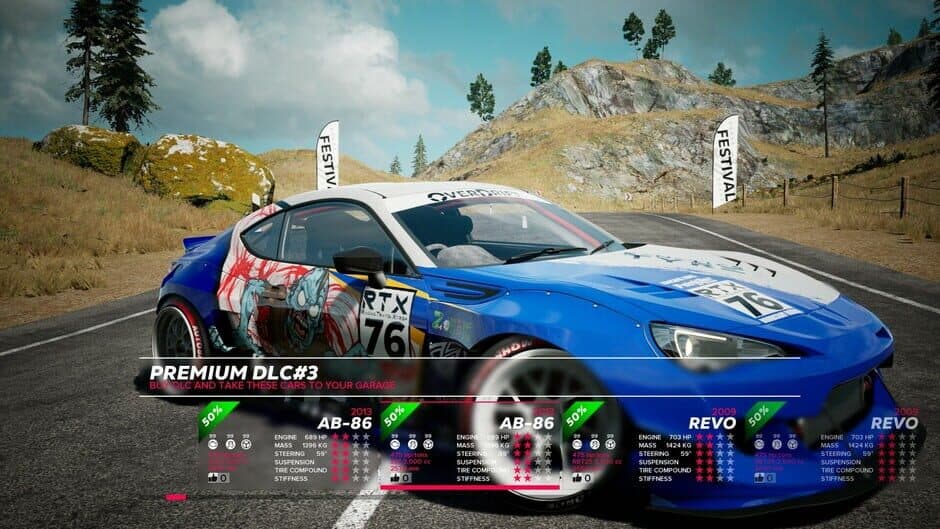 Скриншот 1 из OverDrift Festival: Premium Cars Pack#3
