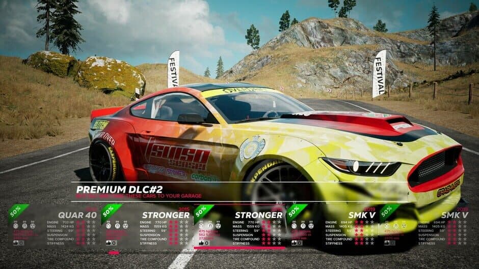 Скриншот 2 из OverDrift Festival: Premium Cars Pack #2