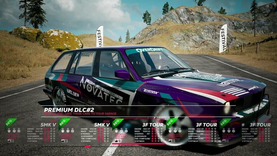 Скриншот 8 из OverDrift Festival: Premium Cars Pack #2