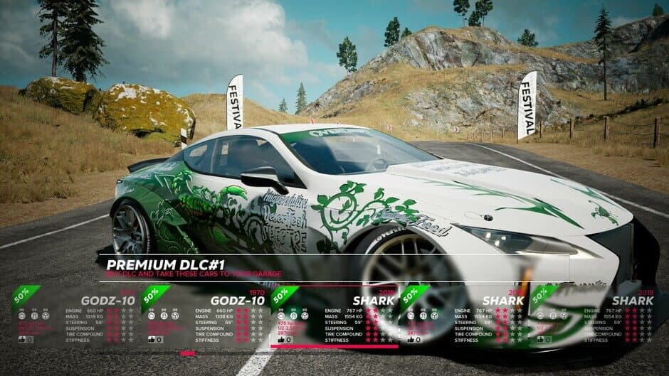 Скриншот 2 из OverDrift Festival: Premium Cars Pack#1