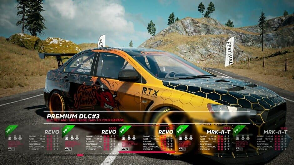 Скриншот 4 из OverDrift Festival: Premium Cars Pack#3