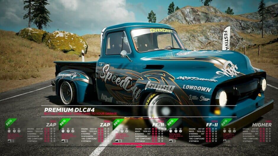 Скриншот 12 из OverDrift Festival: Premium Cars Pack#4