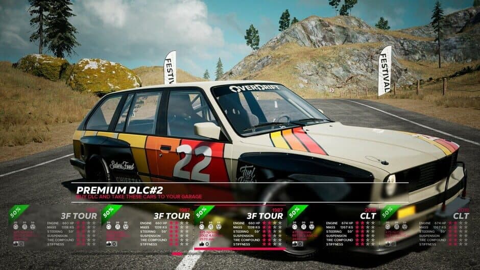Скриншот 11 из OverDrift Festival: Premium Cars Pack #2