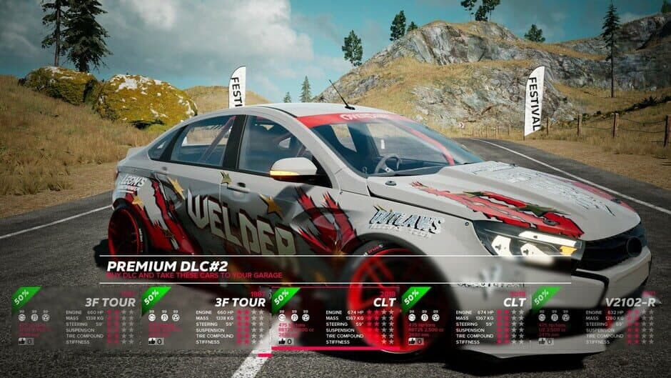 Скриншот 10 из OverDrift Festival: Premium Cars Pack #2