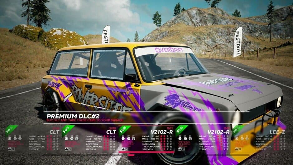 Скриншот 1 из OverDrift Festival: Premium Cars Pack #2