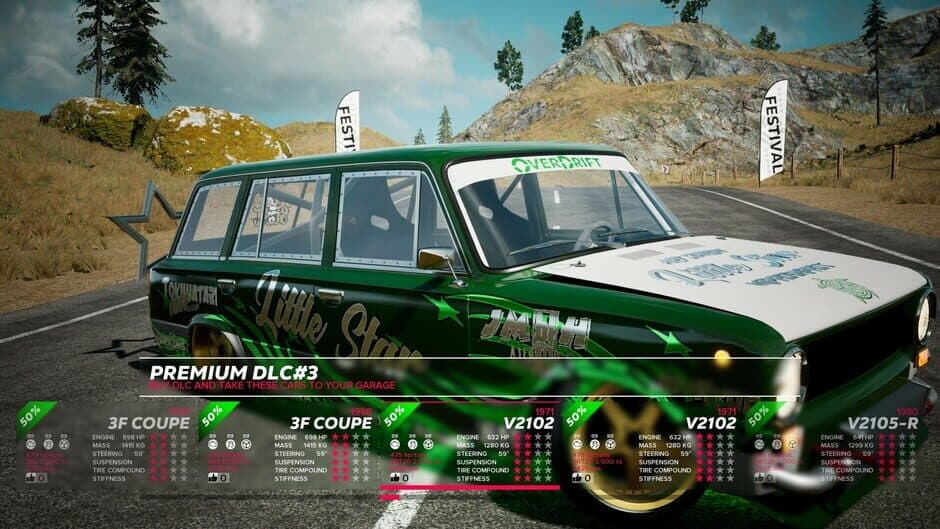 Скриншот 10 из OverDrift Festival: Premium Cars Pack#3