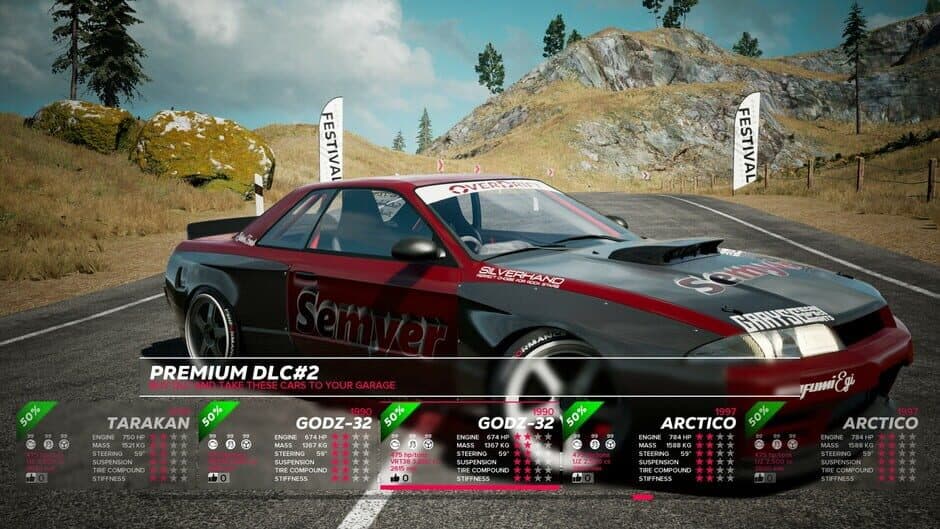 Скриншот 12 из OverDrift Festival: Premium Cars Pack #2