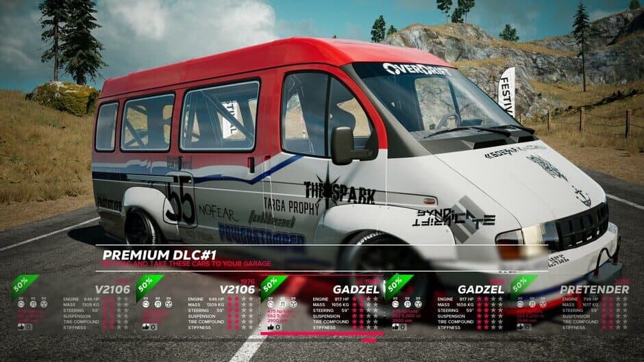 Скриншот 11 из OverDrift Festival: Premium Cars Pack#1