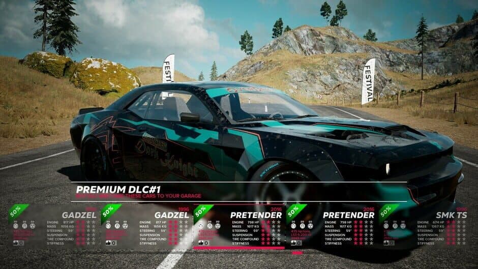 Скриншот 12 из OverDrift Festival: Premium Cars Pack#1
