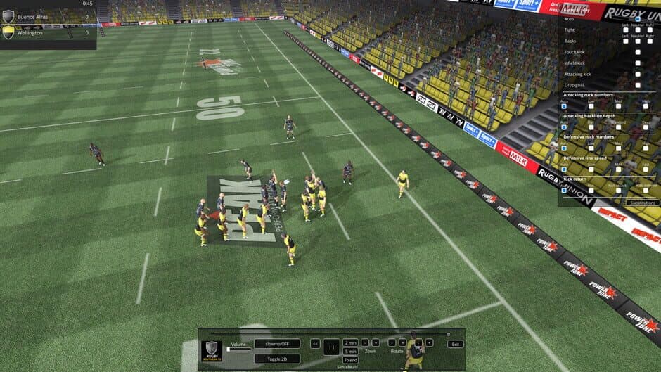 Скриншот 6 из National Rugby Manager: Southern Hemisphere Rugby Pack